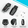 Key Fob Cover Replacement 4 Buttons Key Fob Shell Case M3N-A2C31243300 164-R7989 For Ford Explorer 2016-2017, For Ford Edge / Fusion Titanium /