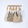 Woven Womens Tote Bag Summer Fashion Shoulder Casual Travel Organizer For Daily Use