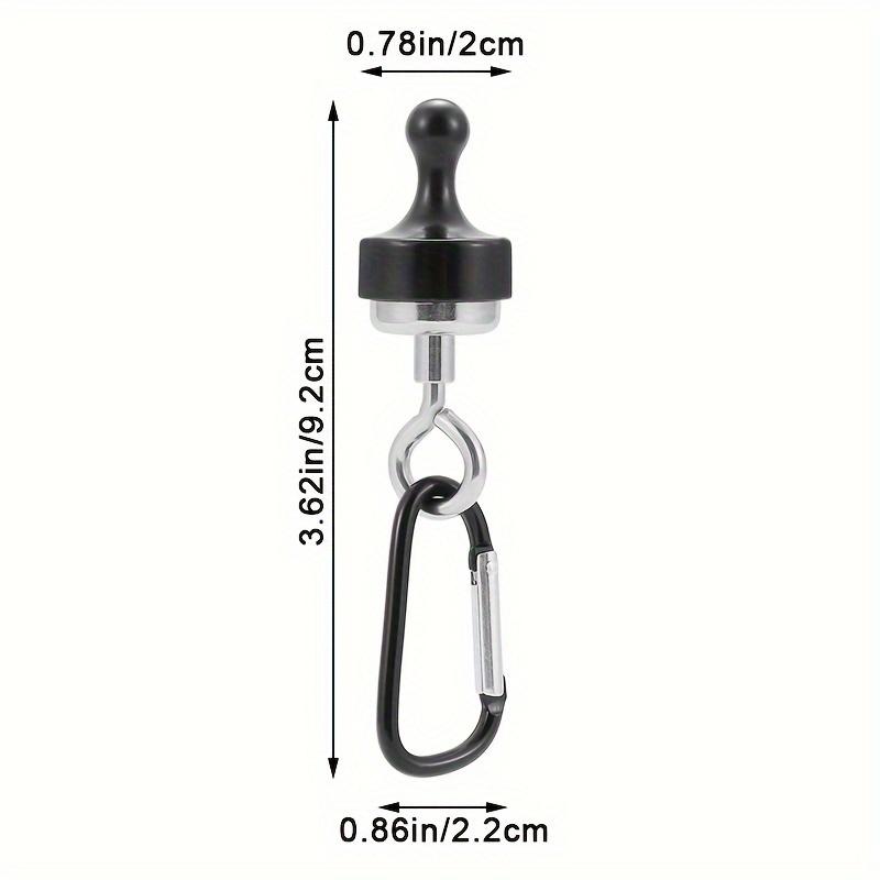 1pc Strong Magnetic Suspension Hooks, Tent Canopy Fixer Suspension Buckle, Camping Light Hooks, Outdoor Camping Essentials
