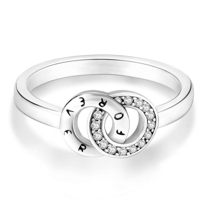 Daisy Sparkling Crown Ring Colorful Star Moon Butterfly Evil Eyes for Women Original Rings Classic Wedding Jewelry