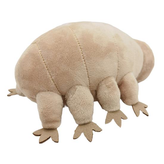 Tardigrade Water Bear Plush Toy Realistic Soft Animal Stuffed Doll Great Pillow Gift for Biology Enthusiasts Kids Home Decor