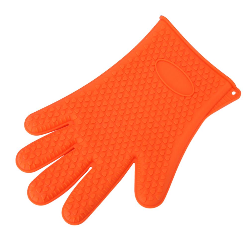 1PC Heat Resistant Microwave Oven Silicone Glove for Baking Kitchen Cleaning