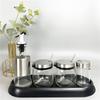 Glass Seasoning Bottle Jar Set
