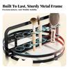 2-Tier Storage Rack Compact Rotating Stand Revolving for Vanity, Kitchen