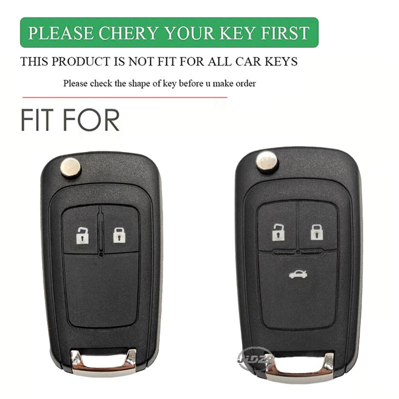 2 3 Buttons Silicone Car Key Cover Case For Chevrolet Cruze Buick Opel Astra Corsa Antara Zafira Meriva Insignia Key Holder