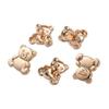 Popular Metal for Garment,Bag Sewing Bear Shape Gold Clothes Accessories Button Decor Buttons DIY