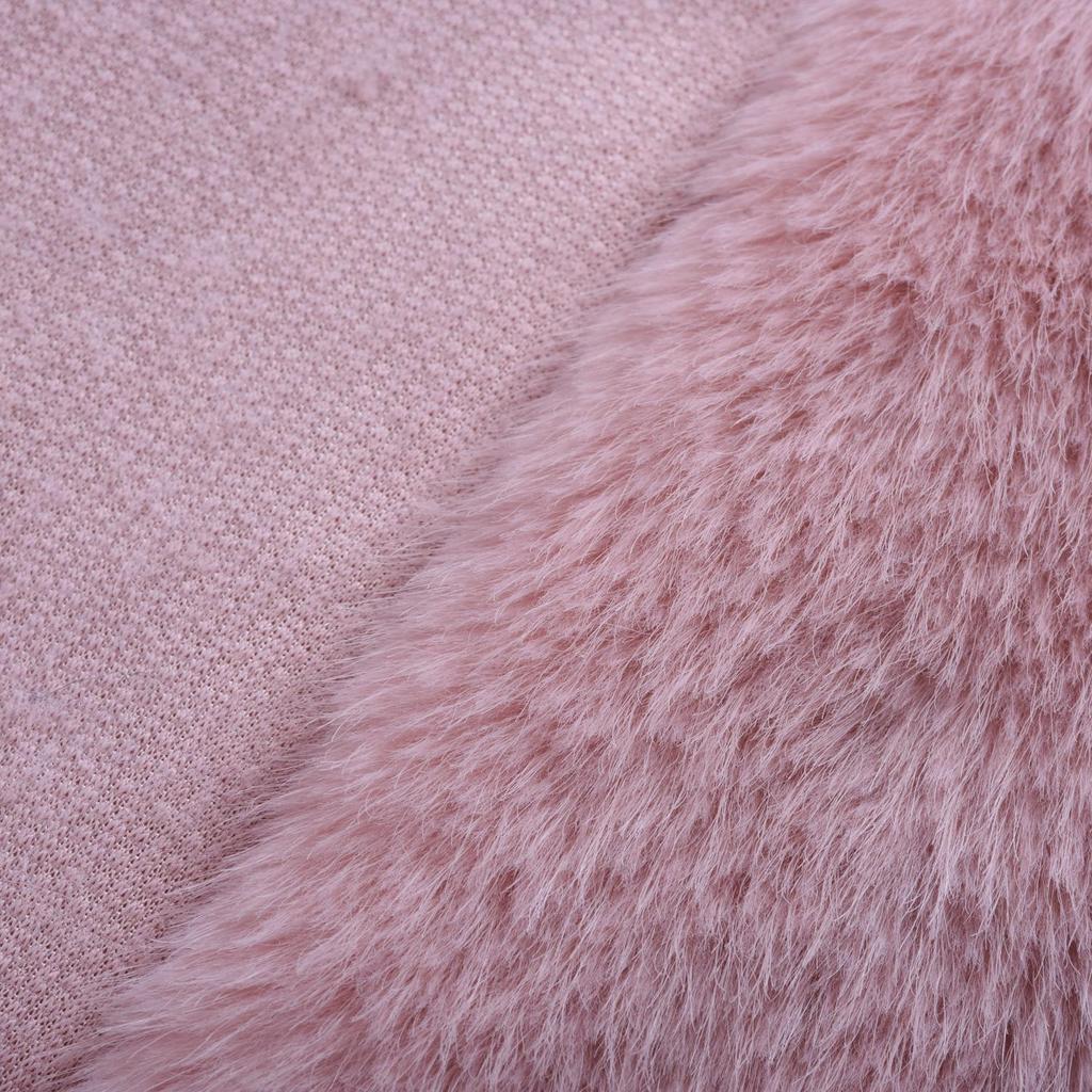Golden Sable Faux Velvet Toy Fabric, Long Pile Mink Hair, 420g