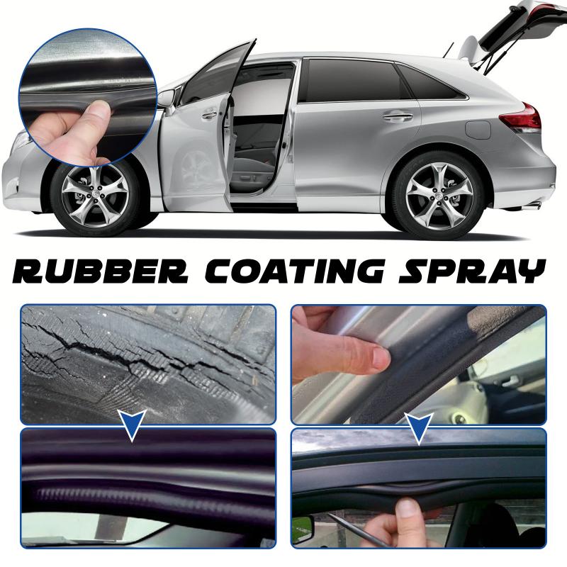 Rubber Care Spray For Car Door Seals Restores Softness Prevents Hardening Prolongs Lifespan For All Weather Protection