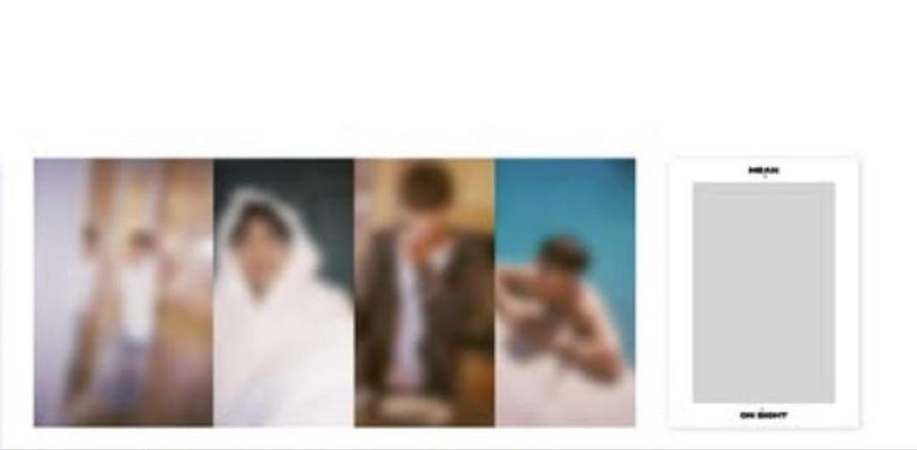 [USED] Minho Mino MEAN On Sight Random Photo