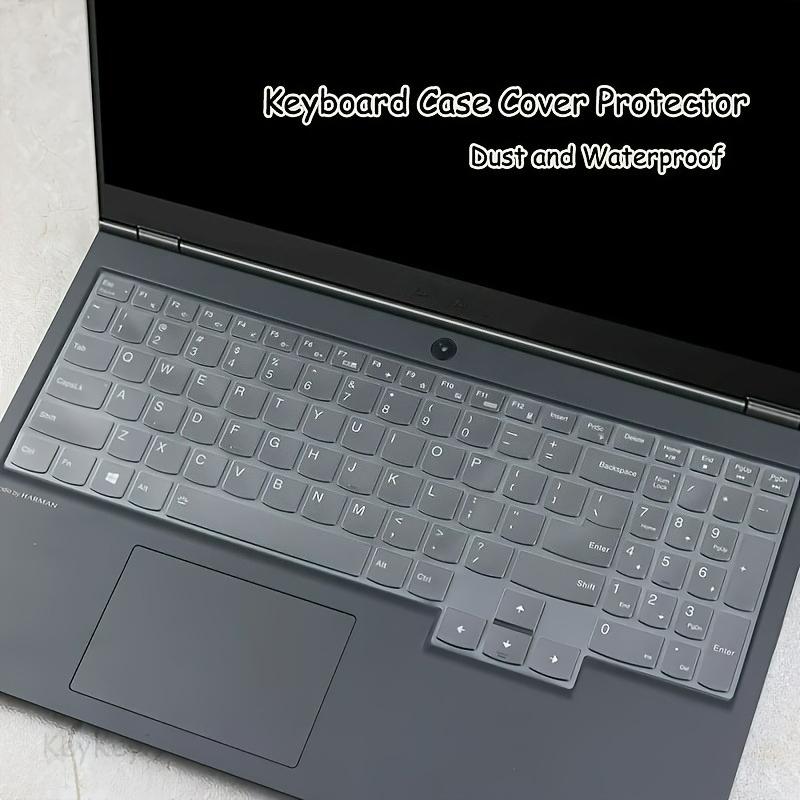 Silicone Keyboard Cover 15.6-inch Laptop Keyboard Protector Case Ultra-Thin, Suitable for Lenovo Legion R7000 R7000P Y7000 Y7000P R9000 Y9000P