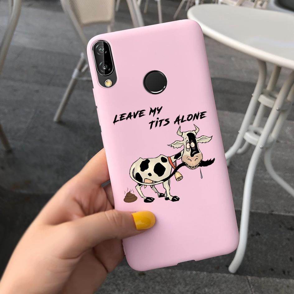 For Huawei P20 Lite Case Phone Cover Cute Love Heart TPU Protective Bumper Shell For Huawei P20 Lite ANE-LX2 Nova 3E Soft Fundas