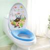 Commode Ornament Bathroom Mural Art Underwater World Toilet Stickers Sea-lives Decals Cartoon Fish