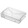 Transparent Desktop Paper Storage Box Dust Proof Card Holder Case File Document Organizer  Contract