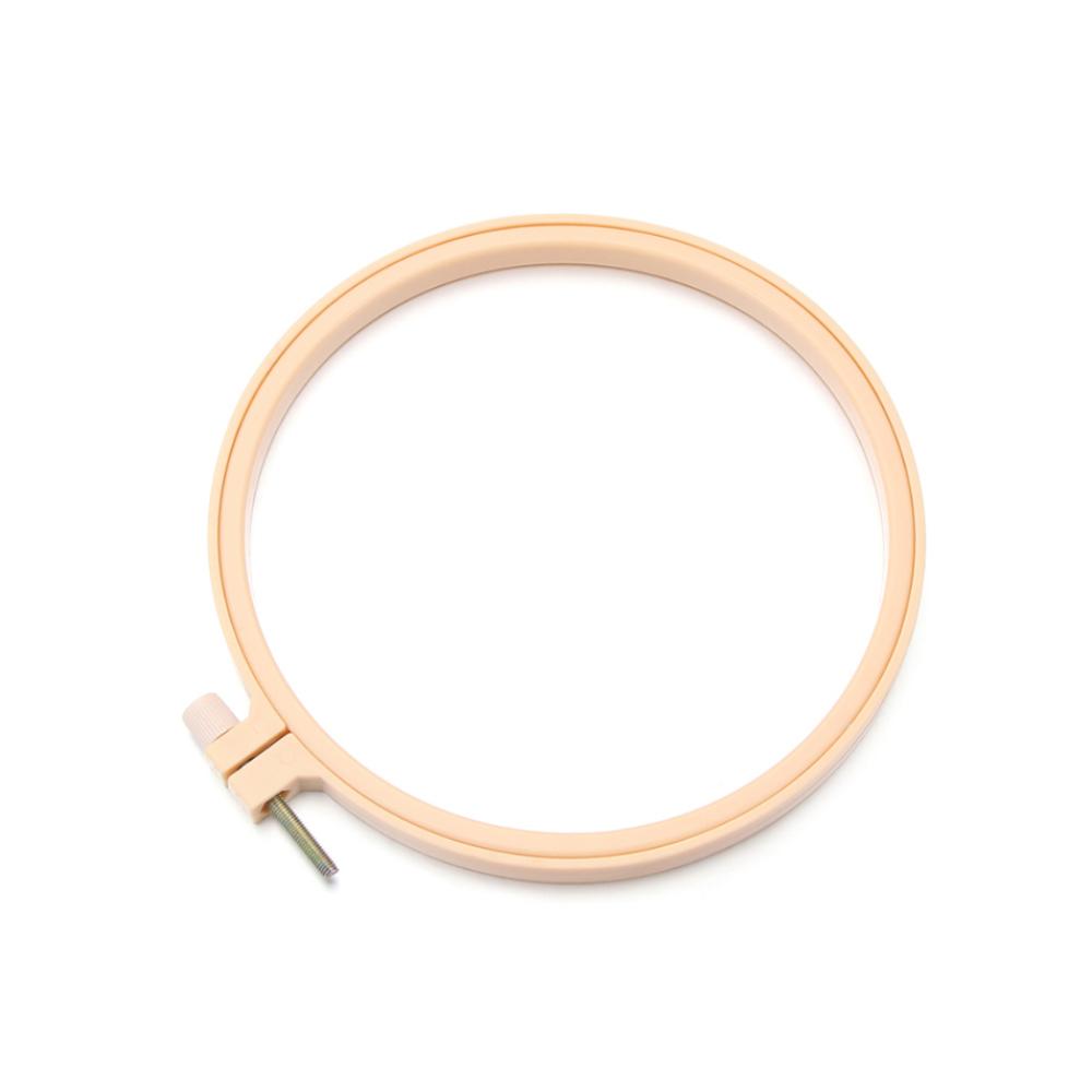 Practical Plastic Handcraft Vintage Pattern Cross Stitch Frame Embroidery Hoop Ring Sewing Tools Needle Arts