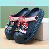 Bequeme Und Atmungsaktive Mario Cartoon Jungen- Und Mädchen-Sommersandalen Für Kinder