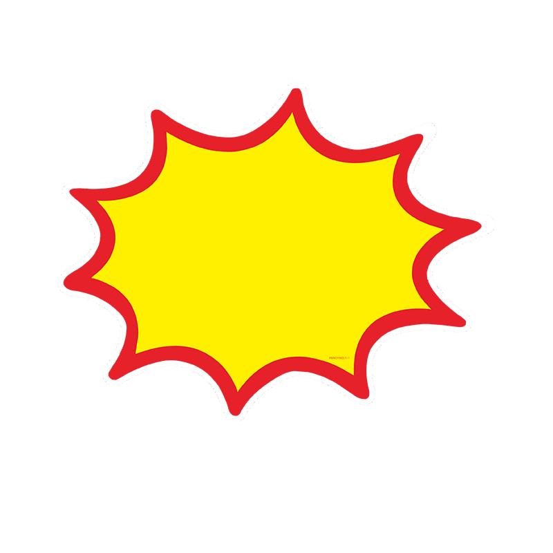 Extra Large 100-Sheet Supermarket POP Exploding Price Tags for Fruit Store Promotion