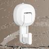 Waterproof Strong Adhesion Hooks Practical Suction Cup Hooks for Kitchen and Bathroom Easy to Install and Remove Hangers