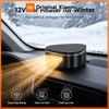Portable Car Heater Windshield Defroster 12V Fast Heating Demister Anti-Fog Preheater Cooling Fan Winter Auto Truck Accessories