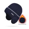Outdoor Winter Knitted Hat Men Women Plush Warm Ear Cap Earmuff Stylish Soft Casual Ski Hats Cycling Ear Protection Beanies