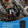Magnetic Belt Clip Holsters Tool Holder Holding Various Tool Offering Quick Access Stainless Steel Construction