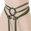 Victorian Nordiac Belt For Renaissances Event Cosplay Costume Accessories Rope Belt for Theme Party Dressingup Accessory