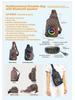 Multifunctional Backpack with Bluetooth Speaker, Power Bank, LED Lights, and Long Battery Life for Outdoor Adventures and Mountaineering.