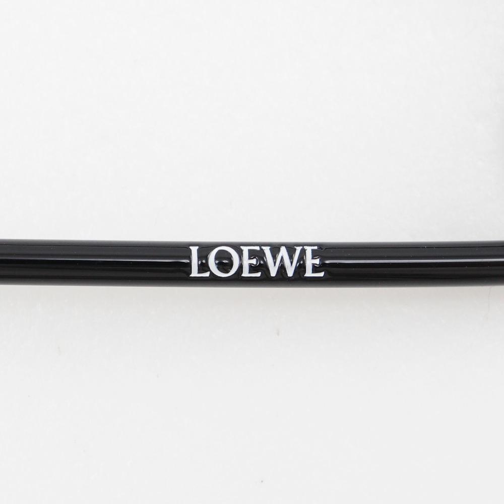 Loewe Mechano Pin Charm Bag Charm Black / Blue Metallic/leather Women Used