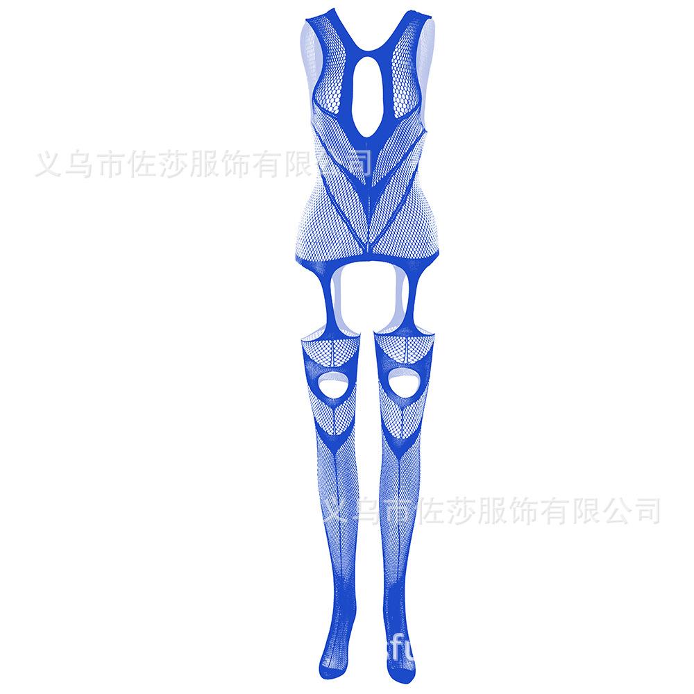Sex Underwear Uniform Jacquard Lace-up Crotch Tights Stockings New Models