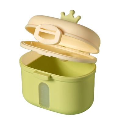 Fournitures d'alimentation, étui Portable en poudre de lait, organisateur de collations en plastique PP, stockage des aliments pour bébés
