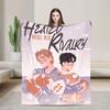Heated Rivalry Movie Blankets  Super Soft Fluffy Plush Throw Blanket For Home Decor Airplane Travel Flannel Bedspread Bed Cover