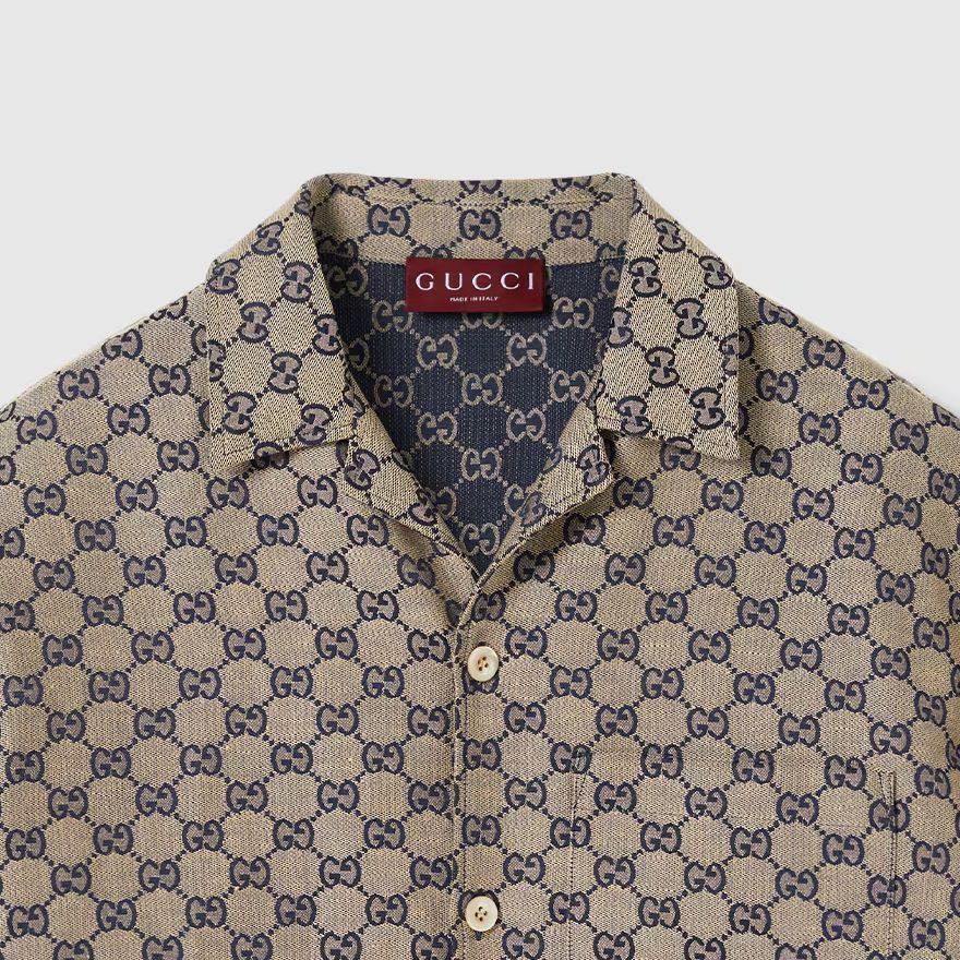 GUCCI Gg Supreme Printed Shirt 742707-ZAM7G-9118