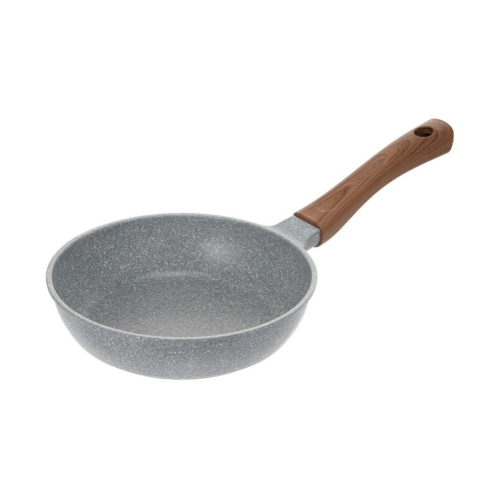 CAINZ IH Compatible Stone Marble Frying Pan, 20cm