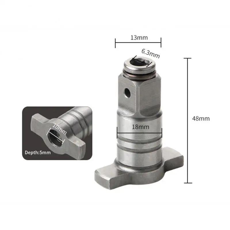 Accessori Albero Chiave a Impulsi Elettrica Senza Spazzole 18V Per Bussole Punte Trapano Foro Singolo Doppio Uso Adattatore Parti Utensili Elettrici