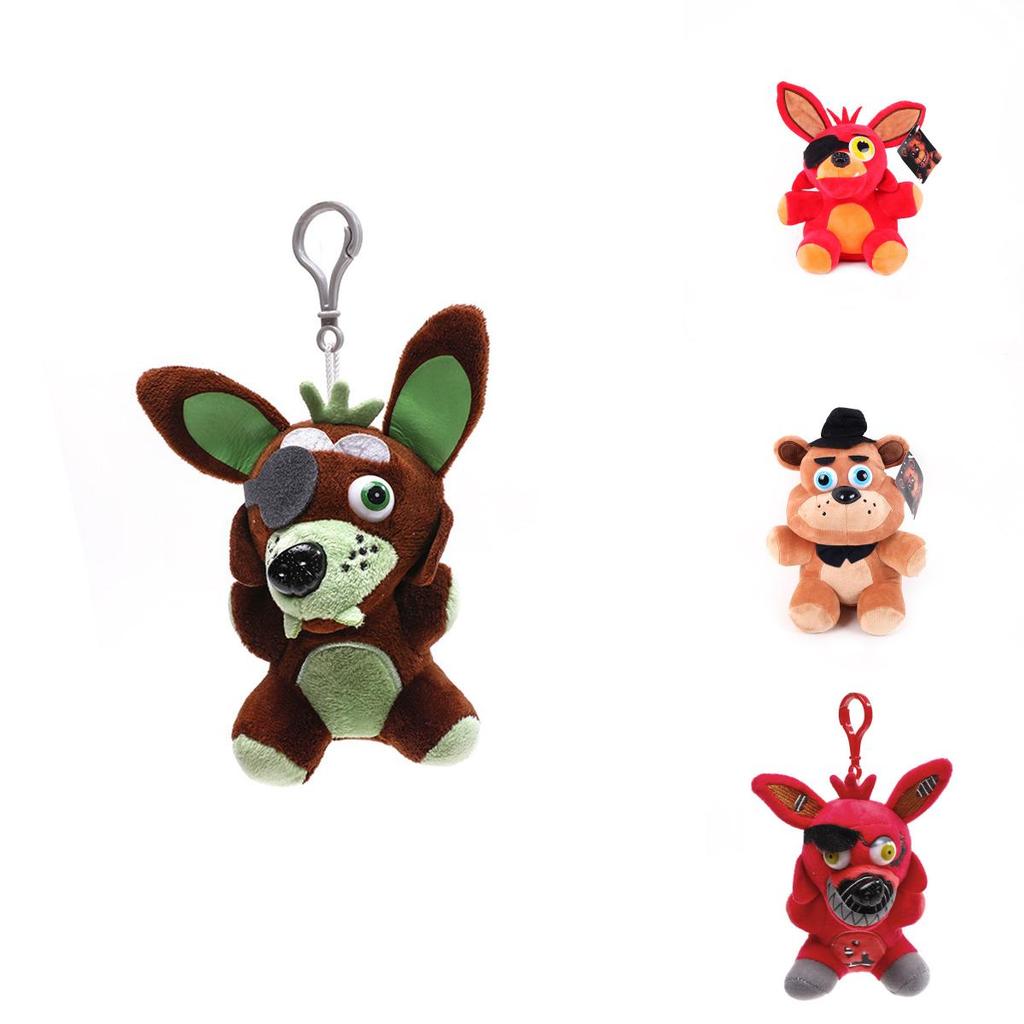 Neuer Five Nights At Freddy's Weicher Plüsch Schlüsselanhänger Puppe Perfekt für Kinder und Sammler