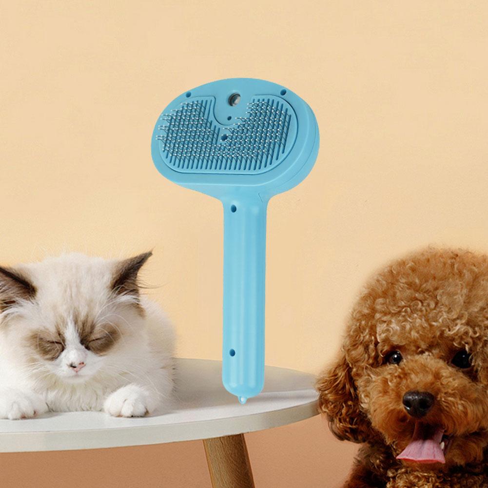 Cat Steam Brush Cat Grooming Brush Multi-Function Cat Shedding Comb Floating Hair Brush for Small & Large Pets
