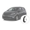 Interior Left Driver Door Pull Handle For 2011-2020 Ford Fiesta G2BZ-5823943-JA