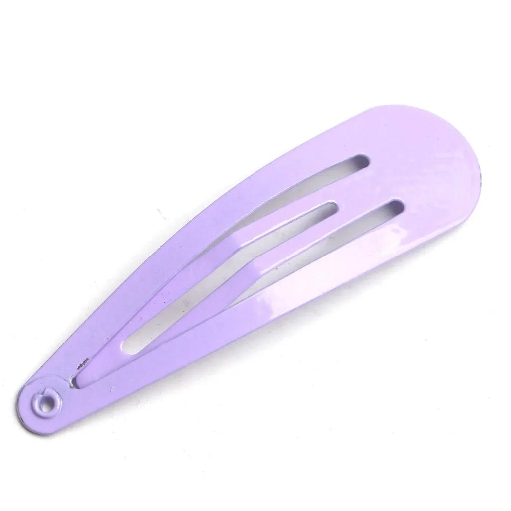 30pcs Colorful BB Hair Clips for Girls Water Drop Shape Hairpin Princess Barrettes Simple Snap Clip Girls Hair Accessories