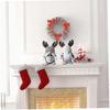 Christmas Decoration Christmas Gnomes Decoration Plush Antler Santa Elf Dwarf Doll Xmas Tabletop Orn