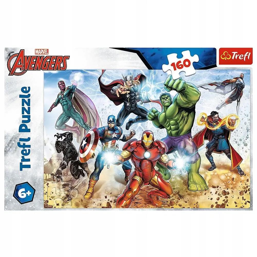 Puzzle 160 Bereit, die Welt zu retten Avengers 15368