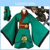 Exquisite Green Yukata Kimono Cosplay Costume For The Legend Of Zelda Fans
