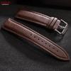 Universal Leather Watch Band 12mm 14mm 16mm 18mm 20mm 22mm Watch Straps Women & Men Thin Smooth Bracelets Soft Comfortable Belt