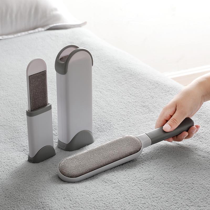 Multi-Function Electrostatic Brush for Wool Coats: Double-Sided Dust & Hair Remover