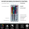 5050 16/LED Strip Lights Bluetooth App IR Control RGB USB Bright Best Suit For Bedroom TV Wall And Living Room Decoration Party