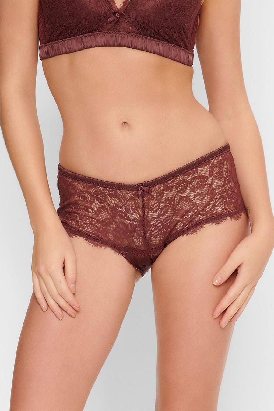 

Трусики-шортики LingaDore (75649) 3(M) brown-nose кольору