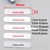 CNC Lathe Shim Toolholder for Center Height Adjustment, 0.1-4.0mm Insert