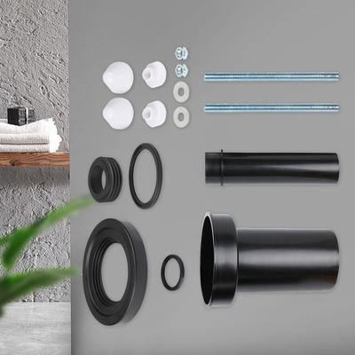 Wandgemonteerde Toilet Afdichtingsringen set Rubberen Afdichtingspakkingen Drukbestendige Toilet Afdichting voor Lekpreventie & Geurbeheersing