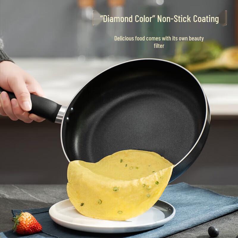 Supor Non-stick Wok and Frying Pan Set