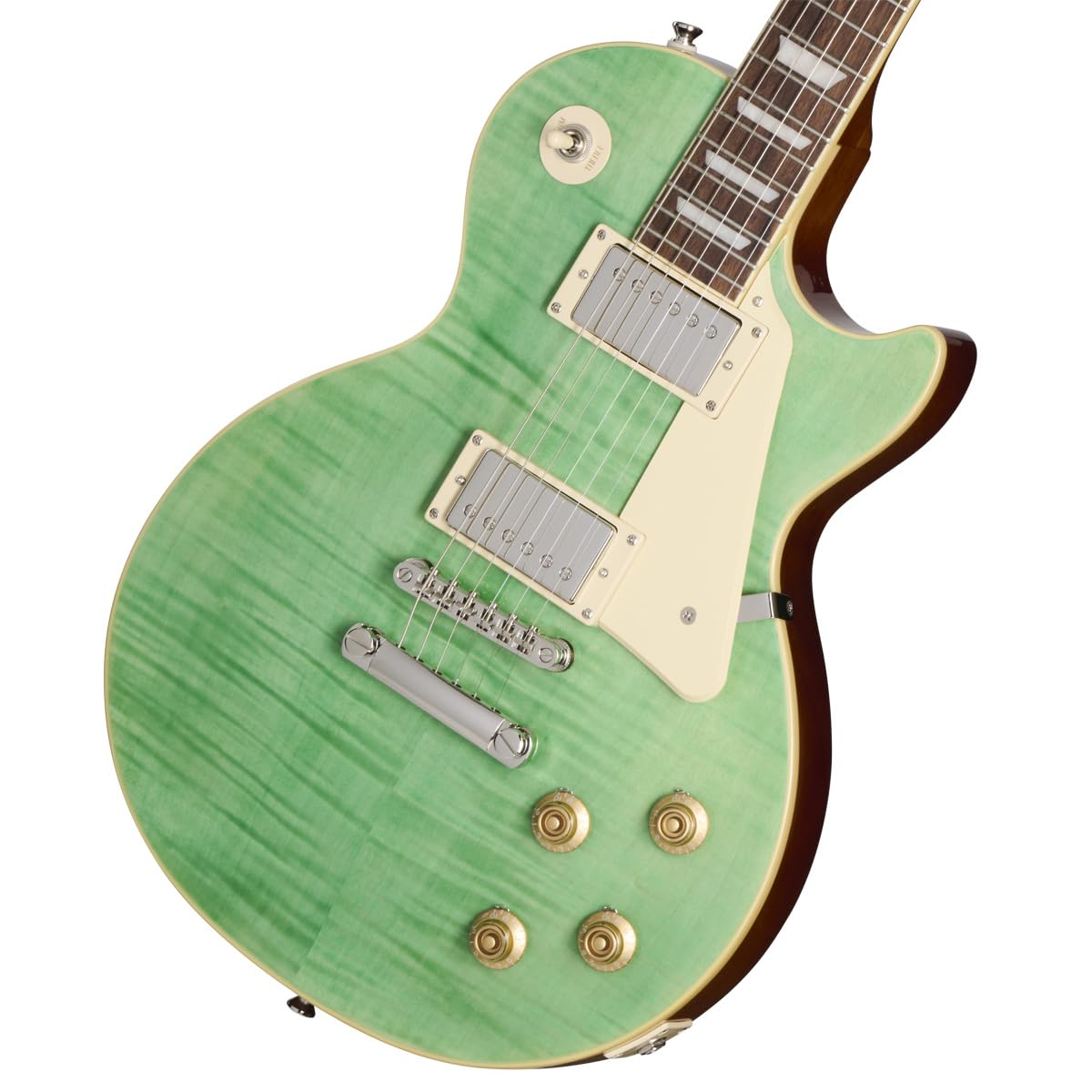 

by Gibson Les Paul Standard 50s Figured Seafoam Green Epiphone Les Paul Epiphone/Inspired