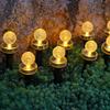 Solar Powered Solar Fairy Light Bubble Ball Outdoor Decorative Light String Light  Holiday Ambience