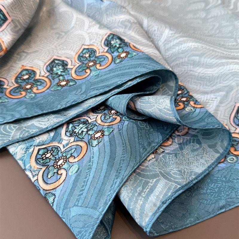 Spring Summer Flower Print Scarf Women Travel Sun Protection Shawl Wrap New 180*87cm Long Scarves Bufanda Poncho Echarpe Bandana